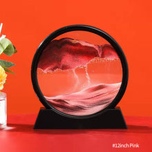 Load image into Gallery viewer, Creative 5/7/12inch 3D Moving Sand Art Painting Glass Sandscape in Motion Hourglass Moving Sand Frame Display Gift Home Decor
