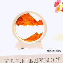 Load image into Gallery viewer, Creative 5/7/12inch 3D Moving Sand Art Painting Glass Sandscape in Motion Hourglass Moving Sand Frame Display Gift Home Decor
