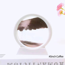 Load image into Gallery viewer, Creative 5/7/12inch 3D Moving Sand Art Painting Glass Sandscape in Motion Hourglass Moving Sand Frame Display Gift Home Decor
