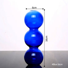 Load image into Gallery viewer, Nordic Glass Bubble Vase Terrarium Transparent Spherical Flower Holder Vase Plant Pots Home Decor Living Room Decoration Gift
