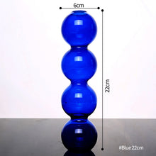 Load image into Gallery viewer, Nordic Glass Bubble Vase Terrarium Transparent Spherical Flower Holder Vase Plant Pots Home Decor Living Room Decoration Gift
