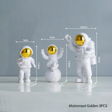 Load image into Gallery viewer, Astronaut Figure Statue Figurine Spaceman Sculpture Moon Light Home Room Office Desktop Decor Boy Kids Gift
