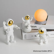 Load image into Gallery viewer, Astronaut Figure Statue Figurine Spaceman Sculpture Moon Light Home Room Office Desktop Decor Boy Kids Gift

