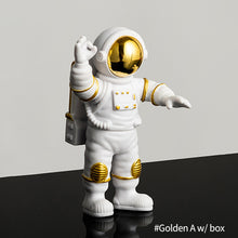 Load image into Gallery viewer, Astronaut Figure Statue Figurine Spaceman Sculpture Moon Light Home Room Office Desktop Decor Boy Kids Gift
