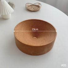 Load image into Gallery viewer, Ins Beech Wood Photography Props Jewelry Display Background Home Decoration Ornaments Storage Tray Studio Decor
