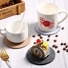 Load image into Gallery viewer, 11pcs Round Felt Coaster Dining Table Protector Pad Heat Resistant Cup Mat Coffee Tea Hot Drink Mug Placemat Kitchen Accessories
