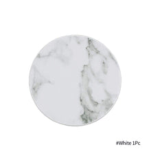 Load image into Gallery viewer, 1Pc/7Pcs Artificial Leather Marble Coaster Drink Coffee Cup Mat Table Placemats Round Heat-resistant Tea Pad Table Pad Holder
