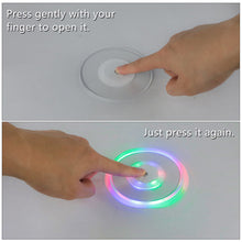 Load image into Gallery viewer, 7 Color Glow Led Coaster LED Drink Cup Coaster Glass Placemat Light Bottles Festival Nightclub Bar Party Decoration
