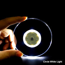 Load image into Gallery viewer, 7 Color Glow Led Coaster LED Drink Cup Coaster Glass Placemat Light Bottles Festival Nightclub Bar Party Decoration
