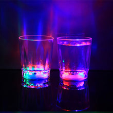 Load image into Gallery viewer, 50ml LED Automatic Glowing Cup Flashing Cup Wine Beer Whisky Mug Water Beverage Drinking Glass Party Decorative Supplies
