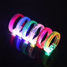 Load image into Gallery viewer, LED Battery Light-emitting Bracelet Running Armband Flashing Safety Light Band Entertainment Party Luminous Cheering Props
