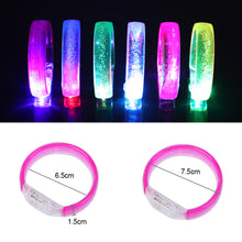 Load image into Gallery viewer, LED Battery Light-emitting Bracelet Running Armband Flashing Safety Light Band Entertainment Party Luminous Cheering Props
