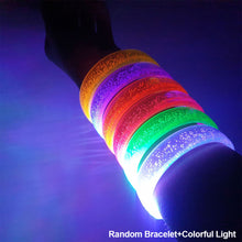 Load image into Gallery viewer, LED Battery Light-emitting Bracelet Running Armband Flashing Safety Light Band Entertainment Party Luminous Cheering Props

