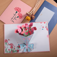 Load image into Gallery viewer, 3D Happy Birthday Card for Girl Kids Birthday Cake Pop-Up Greeting Cards Postcards Gifts with Envelope For Family Friends Lover
