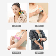 Load image into Gallery viewer, Creative Mini Handheld Fascia Gun Deep Shock Massager Electric Muscle Percussion Device Massage Machine Travel Home Daily Relax

