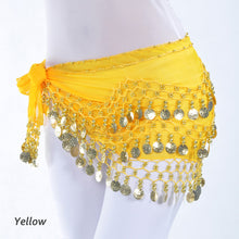 Load image into Gallery viewer, Women Sexy Belly Dance Hip Scarf Wrap Thailand/India/Arab Dancer Skirt Belt Dancer Skirt Female Show Costume Sequins Tassels

