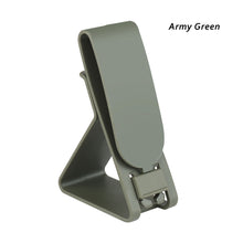 Load image into Gallery viewer, Tactical Headset Hang Buckle Hook Molle Quick Release Clip Hearing Protector for Belt Girdle Waist Hunting Military Accessories
