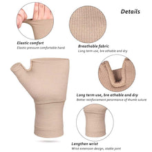 Load image into Gallery viewer, Compression Wrist Thumb Band Belt Wrist Guard Support Arthritis Sprain Band Carpal Protector Hand Brace Tenosynovitis Gloves
