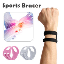 Load image into Gallery viewer, Portable Adjustable Thin Sports Yoga Wrist Band Left Right Universal Fitness Sprain Protection Soft Pain TFCC Tear Injury Brace
