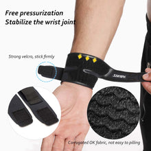 Load image into Gallery viewer, Unisex Adjustable Sports Compression Wrist Brace Breathable Thin Hand Wrap Support Wristband for Basketball Badminton Tennis
