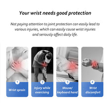 Load image into Gallery viewer, Unisex Adjustable Sports Compression Wrist Brace Breathable Thin Hand Wrap Support Wristband for Basketball Badminton Tennis
