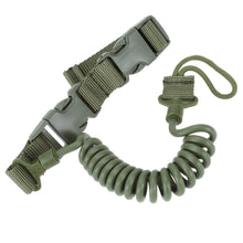 Load image into Gallery viewer, Multi-purpose Tactical Lanyard Military Spring Lanyard Airsoft Pistol Lanyard Rifle Sling Strap Shooting Hunting Gun Accessories
