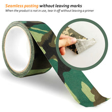 Load image into Gallery viewer, 5/10M Camouflage Tape Hunting Self-adhesive Camo Tape Waterproof Non-Slip Military Paintball Airsoft Rifle Tape Bicycle Sticker
