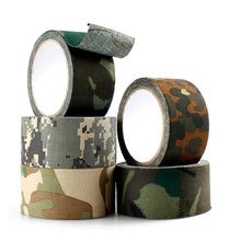 Load image into Gallery viewer, 5/10M Camouflage Tape Hunting Self-adhesive Camo Tape Waterproof Non-Slip Military Paintball Airsoft Rifle Tape Bicycle Sticker
