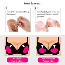 Load image into Gallery viewer, 1Pair Chest Pad Bikini Set Push Up Padded Bikinis Swimsuit Women Swimwear Women Thicker Breathable Sponge Bra Pad
