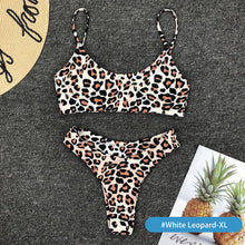 Load image into Gallery viewer, Women Sexy Wear Bikini Female Swimwear Beach Bikini Leopard Beachwear Set BathingSuit Snakeskin Push Up Swimsuit
