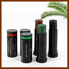 Load image into Gallery viewer, 3Pcs Military Woodland Camouflage Cream Body Face Disguised Paint Camo Oil Tube Stick for Outdoor Field Camouflage Oil Suit
