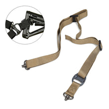 Load image into Gallery viewer, MS4 Tactical Gun Sling 2 Point Bungee Airsoft Rifle Strapping Belt Military Shooting QD Metal Buckle Gun Strap Hunting Accessories
