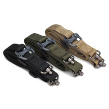 Load image into Gallery viewer, MS4 Tactical Gun Sling 2 Point Bungee Airsoft Rifle Strapping Belt Military Shooting QD Metal Buckle Gun Strap Hunting Accessories

