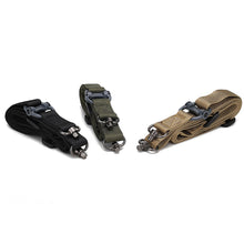 Load image into Gallery viewer, MS4 Tactical Gun Sling 2 Point Bungee Airsoft Rifle Strapping Belt Military Shooting QD Metal Buckle Gun Strap Hunting Accessories
