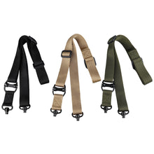 Load image into Gallery viewer, MS4 Tactical Gun Sling 2 Point Bungee Airsoft Rifle Strapping Belt Military Shooting QD Metal Buckle Gun Strap Hunting Accessories
