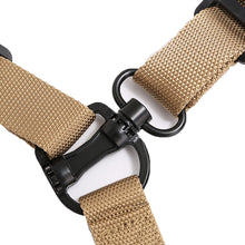 Load image into Gallery viewer, MS4 Tactical Gun Sling 2 Point Bungee Airsoft Rifle Strapping Belt Military Shooting QD Metal Buckle Gun Strap Hunting Accessories
