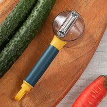 Load image into Gallery viewer, Stainless Steel Blade Peeler with Container Vegetable Fruit Parer with Storage Box Potato Carrot Peeling Knife Kitchen Tools
