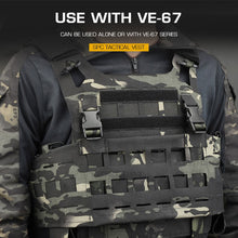 Load image into Gallery viewer, High Quality MOLLE Military Hunting Vest SPC Lightweight Tactical Vest Chest Rigs Cordura Material
