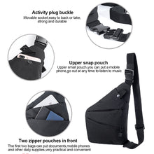 Load image into Gallery viewer, Men's Multifunctional Concealed Tactical Storage Gun Bag Left Right Nylon Shoulder Bag Anti-theft Bag Chest Bag Hunting
