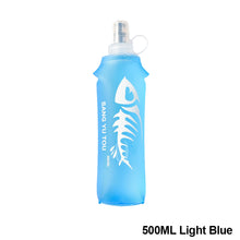 Load image into Gallery viewer, Outdoor Running Hiking Cycling Soft Bottle Folding BPA Free Hydration Water Bottle
