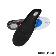 Load image into Gallery viewer, Man Women Sport Running Silicone Gel Insoles For Feet Shoes Sole Orthopedic PPad Massaging Shock Absorption Arch Support
