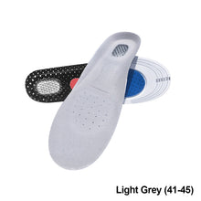 Load image into Gallery viewer, Man Women Sport Running Silicone Gel Insoles For Feet Shoes Sole Orthopedic PPad Massaging Shock Absorption Arch Support
