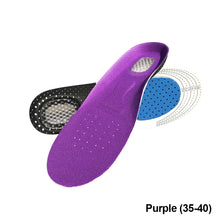Load image into Gallery viewer, Man Women Sport Running Silicone Gel Insoles For Feet Shoes Sole Orthopedic PPad Massaging Shock Absorption Arch Support
