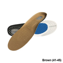 Load image into Gallery viewer, Man Women Sport Running Silicone Gel Insoles For Feet Shoes Sole Orthopedic PPad Massaging Shock Absorption Arch Support
