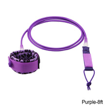 Load image into Gallery viewer, 6-12ft Surf Leg Rope Surf Leash Surfboard Leash 7mm TPU Inflatable Paddle Board Longboard SUP Foot Rope
