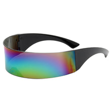 Load image into Gallery viewer, Future Warrior Rimless Sunglasses Retro Sun Glasses Mask Novelty Glasses Punk Steampunk Party Glasses Halloween Party Supplies
