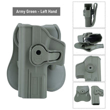 Load image into Gallery viewer, Left/Right Hand Tactical IMI Glock Holster Case Gun Holster for Glock 17 19 22 26 31 Pistol Holsters Airsoft Hunting Case Accessories
