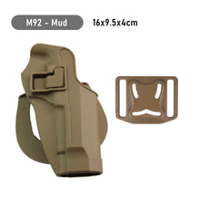 Load image into Gallery viewer, Tactical Gun Holster Pistol Airsoft Gun Holster for Glock 17 19 Beretta M92 Colt 1911 Sig P226 USP General Hunting Pistol Case
