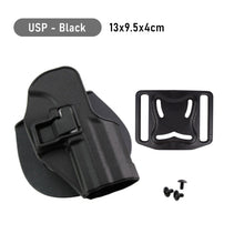 Load image into Gallery viewer, Tactical Gun Holster Pistol Airsoft Gun Holster for Glock 17 19 Beretta M92 Colt 1911 Sig P226 USP General Hunting Pistol Case
