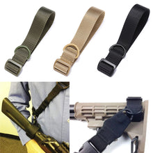 Load image into Gallery viewer, Tactical ButtStock Sling Tactical Military Airsoft Adapter Rifle Stock Gun Strap Gun Rope Strapping Belt Hunting Accessories
